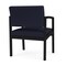 Lesro Lenox Steel Guest Chair, Navy/Midnight Seat, Navy/Midnight Back, 24.5 W 24.5 L 32 H LS1201 - alternate 3